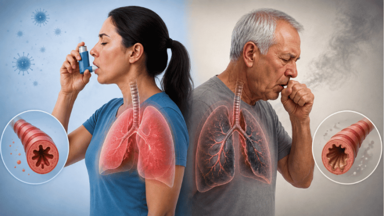 Asthma vs COPD